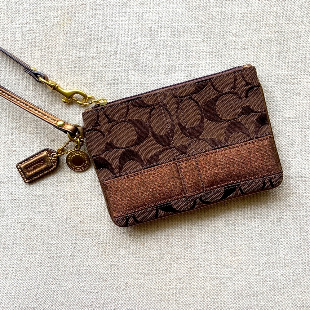 COACH wristlet